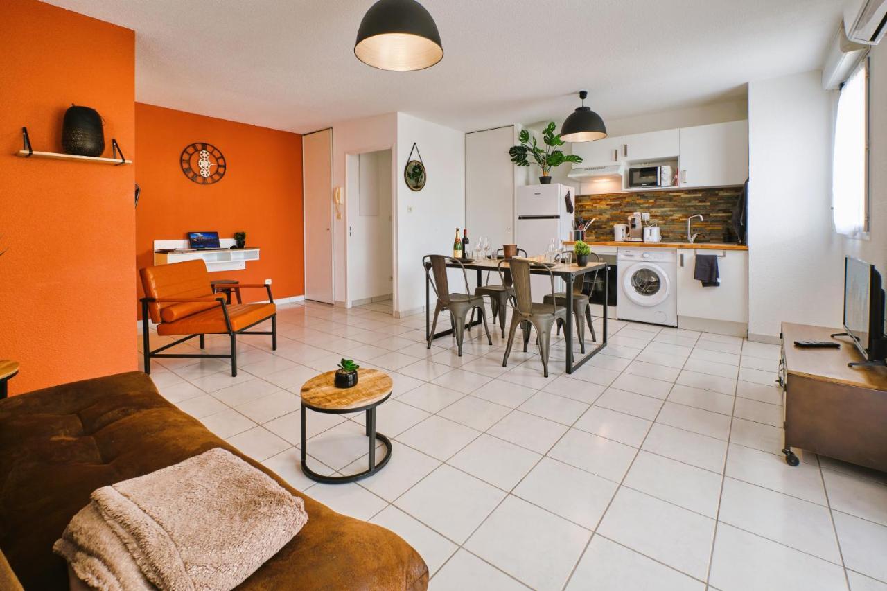 Tout Confort ! Calme, Climatisation, Piscine, Parking Gratuit, Grande Terrasse, Netflix, Wifi Carcassonne Eksteriør billede