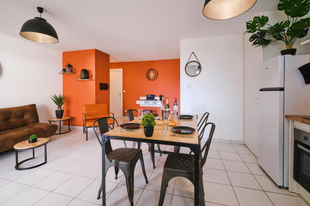 Tout Confort ! Calme, Climatisation, Piscine, Parking Gratuit, Grande Terrasse, Netflix, Wifi Lejlighed Carcassonne Eksteriør billede