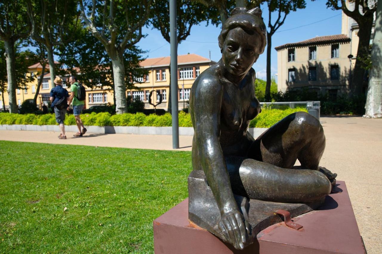 Tout Confort ! Calme, Climatisation, Piscine, Parking Gratuit, Grande Terrasse, Netflix, Wifi Carcassonne Eksteriør billede