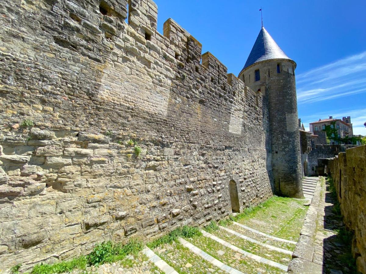 Tout Confort ! Calme, Climatisation, Piscine, Parking Gratuit, Grande Terrasse, Netflix, Wifi Carcassonne Eksteriør billede